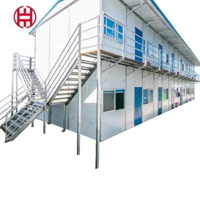 China Draagbare Modulaire Huiscontainer die voor Arbeid wordt geprefabriceerd Te koop