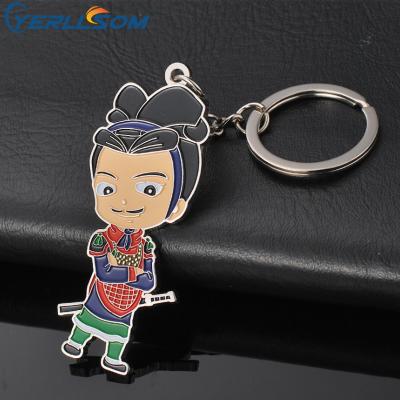 China YERLLSOM Custom Metal Enamel Promotional Metal Key Chain For Events Y21033101 for sale