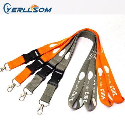 China YERLLSOM Insurance Lanyard Polyester Lanyard Y22032701 Commercial Wholesale Customizable Neck Advertising for sale