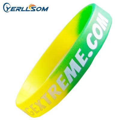 China 2018 Stylish Yerllsom Style Fashional Logo Printed Silicone Wristband Y0601096 for sale