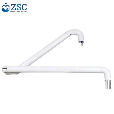 China Metal Chair Dental Unit Lamp Swing Light Arm Accessories Adjustable Oral Working Dental Arm Lamp Arm for sale