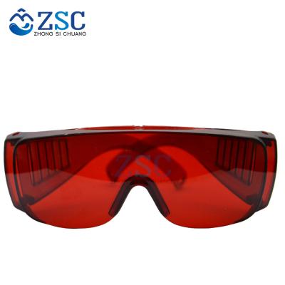 China Dental Equipment Led Light Treatment Glasses For Treating Light Teeth Whitening Red Protective Eye for sale