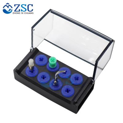 China 8 Hole Plastic Dental Multifunctional Endo Box/Dental Files Box/High Temperature Autoclavable for sale