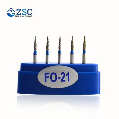 China 5pcs/pack Dental Polish TC Series Dental Diamond Metal Burs Tungsten Carbide Burs for sale