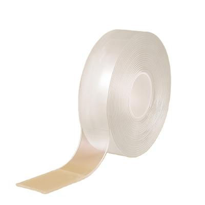 China Customized reusable acrylic nano tape waterproof environmental protection transparent double-sided sticky washable paste waterproof 5m long for sale