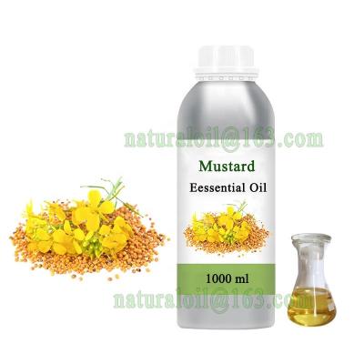 China Peel Revitalizer Pure Organic Bulk Essential Oil 100% Cold Pressed Mustard Seed Oils Natural Cosmetic Mustard Oil For Hair And Skin Massage Spa for sale