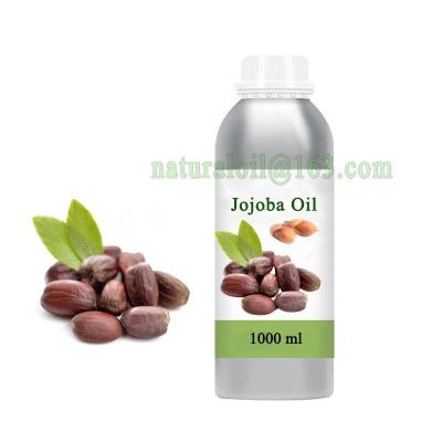 China Factory Wholesale 100% Skin Revitalizer Pure Natural Organic Jojoba Oil Massage Body Oil Cold Pressed Oil For Skin And Hair Body Care for sale