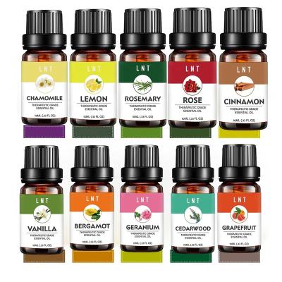 China Skin Revitalizer Perfume Oil Rosemary Rose Cinnamon Vanilla Bergamot Geranium Cedarwood Lemon Chamomile Grapefruit Aromatherapy Essential Oil for sale