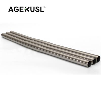 China AGEKUSL BMX Bike S Handle Bar Ti Titanium Flat Bar 25.4x560mm Use For Brompton Pikes Birdy Folding Bicycle Handlebar for sale