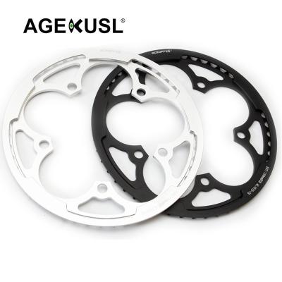 China ALLOY Aceoffix 130 BCD 50T A7075 Alloy Guard Single Speed ​​Use For Brompton Fnhon Dahon Folding Bicycle Sprocket Bike Chain Ring for sale