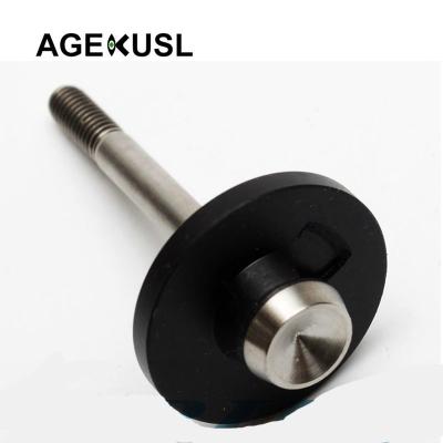 China AGEKUSL Titanium Ti Bolt Bicycle Rear Shocks Bolt Nuts Spring To Lock Use For Brompton Folding Bike Titanium Rear Shocks Bolts for sale