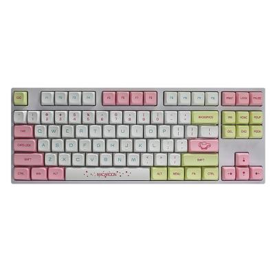 China Process Keycaps (Only Keycaps) Macaron Theme Keyboard PBT Mechanical Color Matching Heat Sublimation Keyboard for sale