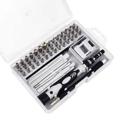 China Computer TV PARON Phone Screwdriver Set Professional Precision Tools 52 Hardware In 1 Screwdriver Bit Tool Kit for sale