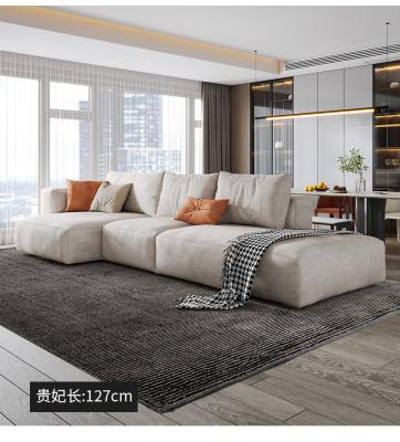 China Scandinavian minimalist l shape sofa removable cover sets for sale