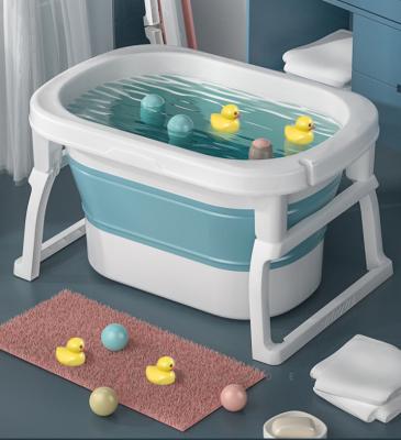 China New modern and simple foldable portable folding baby bath tub for sale