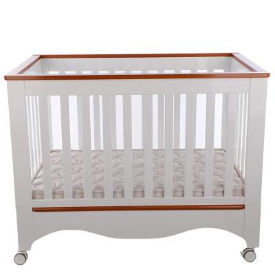 China New Type Modern Simplicity Multifunctional New Zealand Pine Baby Crib /Baby Hutch/Wooden Crib For Reborn Baby for sale