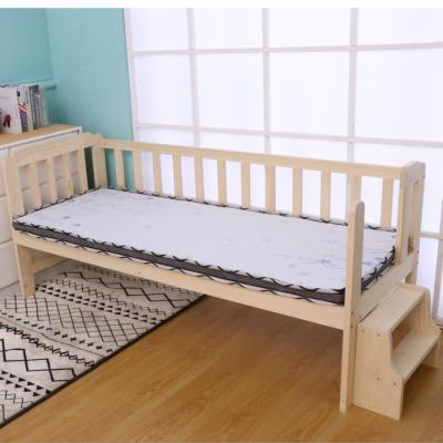 China Modern and simple crib newborn baby bed high quality,cheap and safe baby bedroom furniture,kids bed wooden quilting big accept OEM 50pcs for sale