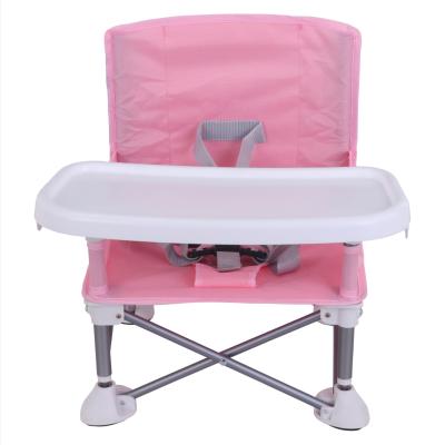 China Safety Cozy Baby Dining Chair Portable Modern Folding Metal Safety Cozy Baby Dining Chair 0-12months The Sweet Dream 50 Pcs Minimalist Picture for sale