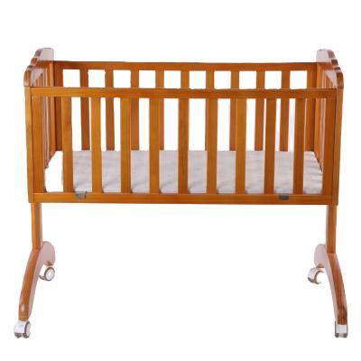 China New Fashion New Fashion Baby Crib Single Bed Swing Portable Environmental Protection Modern Single Type Bed for sale