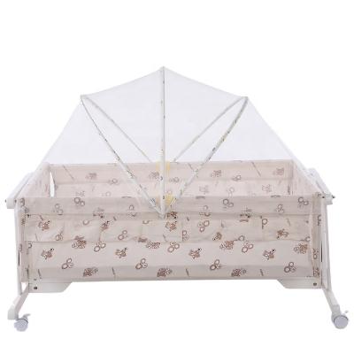 China Online Buy Modern Quality Simplicity Low Price And Durable Mini Baby Cradle Bed Crib Modern Simplicity Accept 0~12 Months OEM 0~12 Months Soft Dreamy 50 Pcs for sale