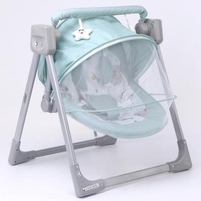 China Hot Selling Hong Kong Baby Cradle Single Electric Swing Bed Baby Automatic Rock n Play for sale