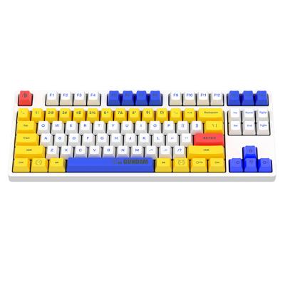 China Keypad ikbc Gundam Mechanical Keyboard Gaming Keyboard Wired Mechanical Keyboard for sale