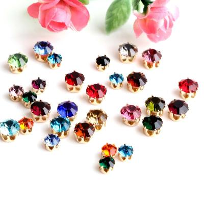 China Homemade hairpin diy accessories loop drill claw Zircon Pointback props bow materials for sale