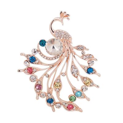 China Flower Environmental Friendly Luxurious High Quality Pearl Brooch Imitation Rhinestone Manufacturing Costume Jewelry Brooches Animal Women for sale