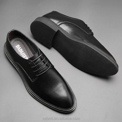 China 2021 Formal Men's Business Formal Shoes 2021 British Sharp Genuine Leather Oxford Business Shoes Durable for sale