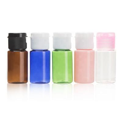 China Cosmetic Empty Hand Sanitizer Sets 20/410 Cap Baby Lotion 100ml Fliptop Plastic Bottle Cap 100ml Plastic Bottle With Flip Top Lid for sale