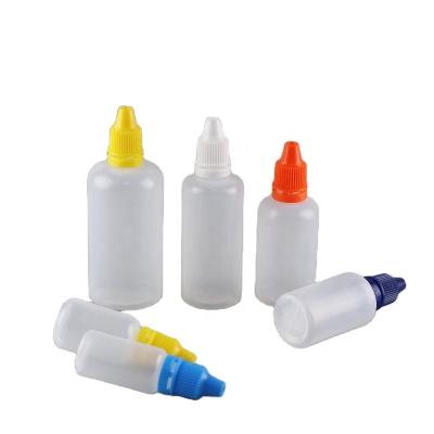 China Wholesale 5ml 10ml Empty Plastic Medicine Squeezable Dropper Liquid Bottles With Tamper Proof Cap For Ophthalmic Eye Drops for sale