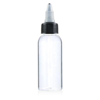 China 1oz 2oz 4oz Long Empty Plastic Squeeze Sauce Glue Pet Tip Bottle With Twist Cap for sale