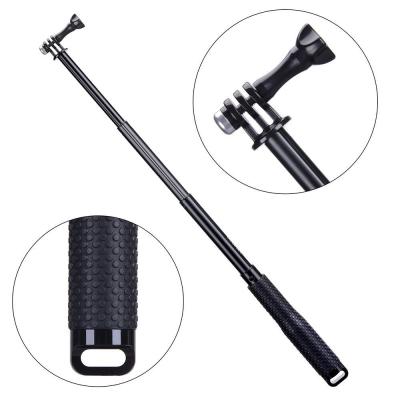 China Kaliou Flexible Selfie Stick Handheld 19-49cm Carbon Fiber Gopros Monopod 19 Inch For Gopros Xiao YI Live Broadcst Video Selfie Camera for sale