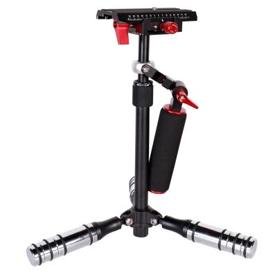 China KALIOU Portable Handheld Carbon Fiber Adjustable Video Stabilizer System with Quick Release Plate for DSLR Cameras and Camcorders for sale