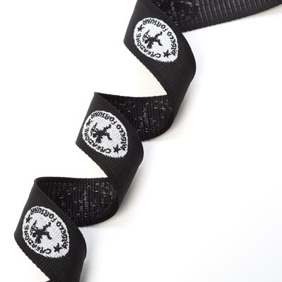 China High Strength Viable Logo Webbing Jacquard Strap Nylon Customized Webbing for sale