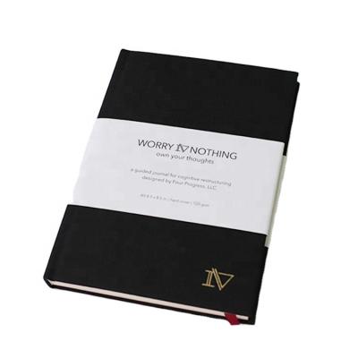 China Customed A5 Eco-friendly Fabric Paper Hard Cover Personal Daily Weekly Planners and Notebooks Organizer for sale