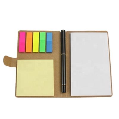 China 2020 Cheapest Recycled Hardcover Small Mini Notepad With Pen for sale