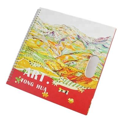 China Wholesale Customized New Printed Hardcover Book Paper Sketch Spiral Book for sale