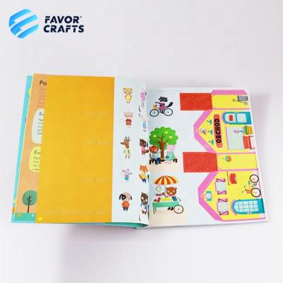 China High Quality Custom Kids Printing Colorful Activity Books for sale