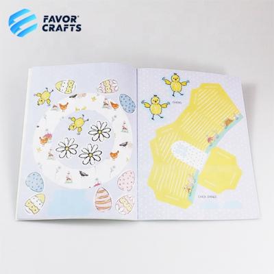 China High Quality Sticker Activity Custom Wholesale Printing Children's Books for sale