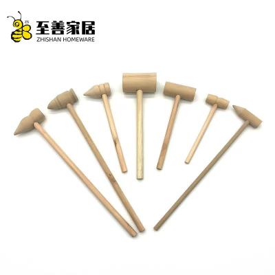 China Sustainable China Hot Seller Premium Kitchen Tool Eco-friendly Tenderizer Mallet Wooden Meat Hammer for sale