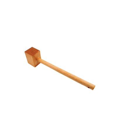 China Sustainable China Hot Seller Premium Kitchen Tool Eco-friendly Tenderizer Mallet Wooden Meat Hammer for sale