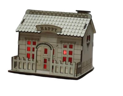 China Plain Wooden House Money Box Money Box and Coin Savings Safty Piggy Bank for sale