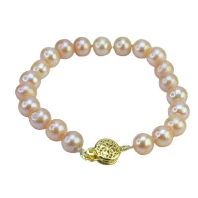 China Wholesale Vintage Cheap Price Freshwater Curved Pearls Bead Bracelet Pearl Accessories for sale