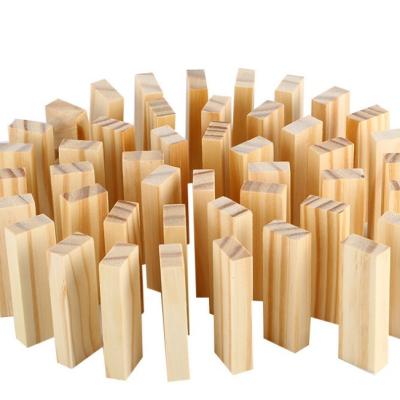 China Europe China Cheap Wholesale Custom Wooden Building Blocks Kids Toys For Jenga Block Stacking Game for sale