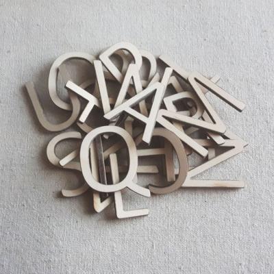 China China Laser Cut Wooden Letters Decor For Study for sale