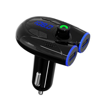 China GXYKIT G68 New Arrival Spaceship Stereo Design Dual Type-C Bluetooth Hands-free Fast Car Charger USB Audio MP3 Player for sale