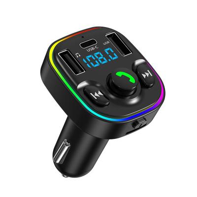 China Cheap Colorful USB Fm Car Phone Charger+ Transmitter Car MP3 Player GXYKIT G47 Universal BT Dual Wireless Kit Handsfree Car Radio MP3 Player for sale