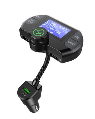 China Large LCD Display G21 In Car DAB DAB+ Digital Radio Adapter With Bluetooth FM Transmitter QC 3.0 Car Charger for sale