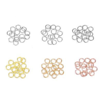 China Jewelry Making DIY Material Good Quality Chain Bracelet Connected 925 Sterling Silver Jump Rings for sale